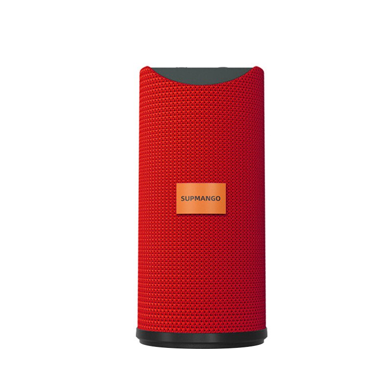 Draadloze Bluetooth Speaker Draagbare Subwoofer Surround Luidspreker Bluetooth Waterdichte Case Bass Speaker Voor Buiten Thuis: red