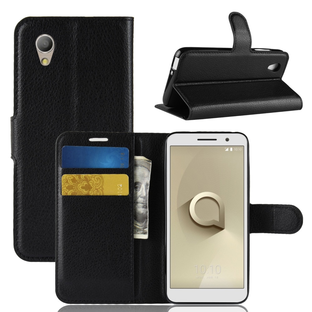 Étui portefeuille en cuir PU pour Alcatel 1, 5.0 pouces, avec porte-cartes, pour Alcatel 1 5033D 5033 5033A 5033Y 5033X