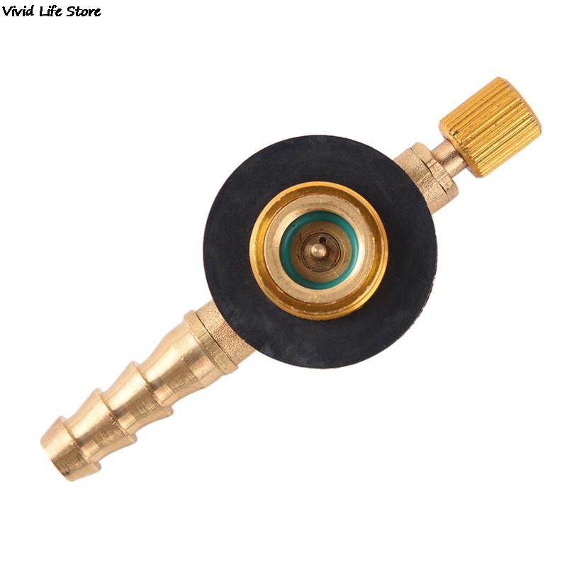 Outdoor Camping Gas stove regulating valve Safe Switching Charging Inflatable Valve Adapter for Flat Tank Liquefied Cylinder