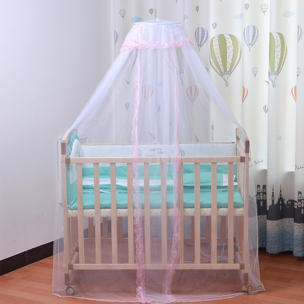 Mosquitera colgante para cama de bebé, dosel de cuna, cortinas de tul para dormitorio, casa de juegos, tienda de campaña para habitación de niños