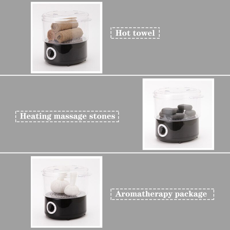 Quick-heating Towel Steamer Daytime Spa Towel Warmer Heater Multiple Use For Nail Salon Barber Shop And Shaving Small Size