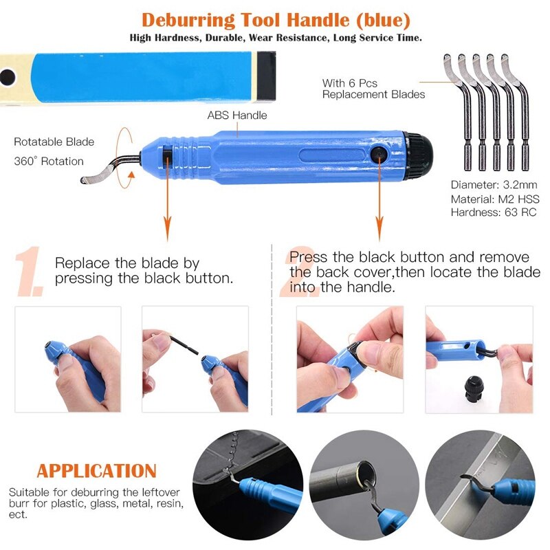 42 Stuk 3D Print Tool Kit Bevat Debur Tool, Reiniging En Removal Tool Met Opbergtas, 3D Printer Tool Set Voor Schoonmaken, Fi