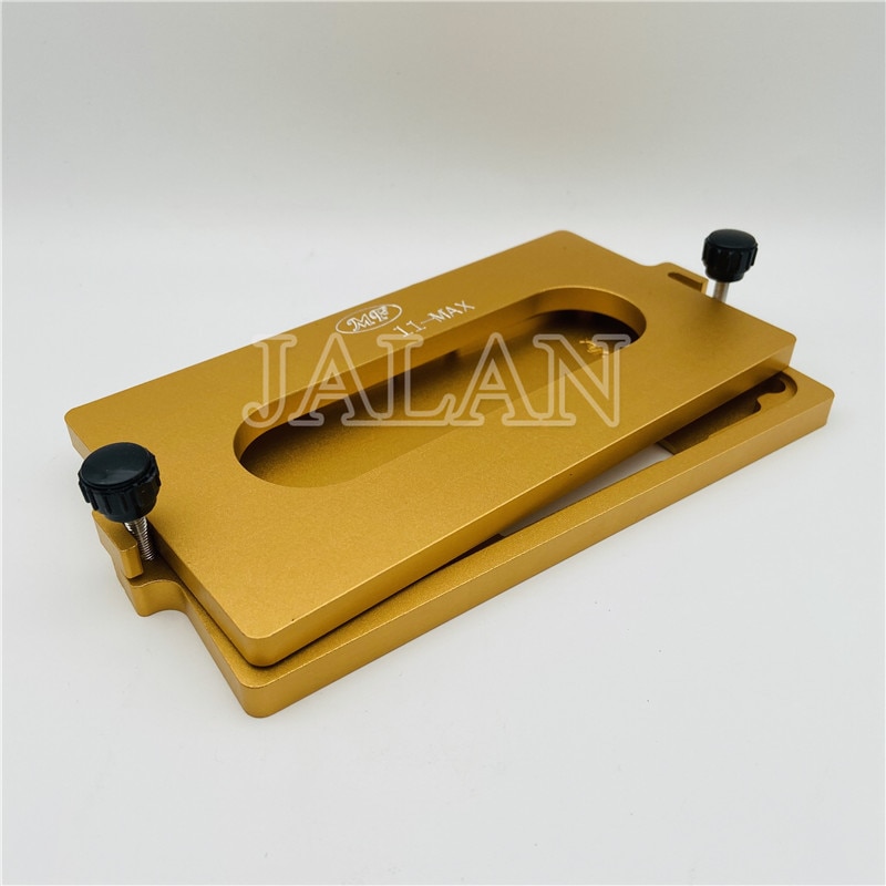 Novo molde de metal quadro de fixação molde para ip 11 pro/11 pro max/x/xs/xs max pressão de fixação molde reparo lcd