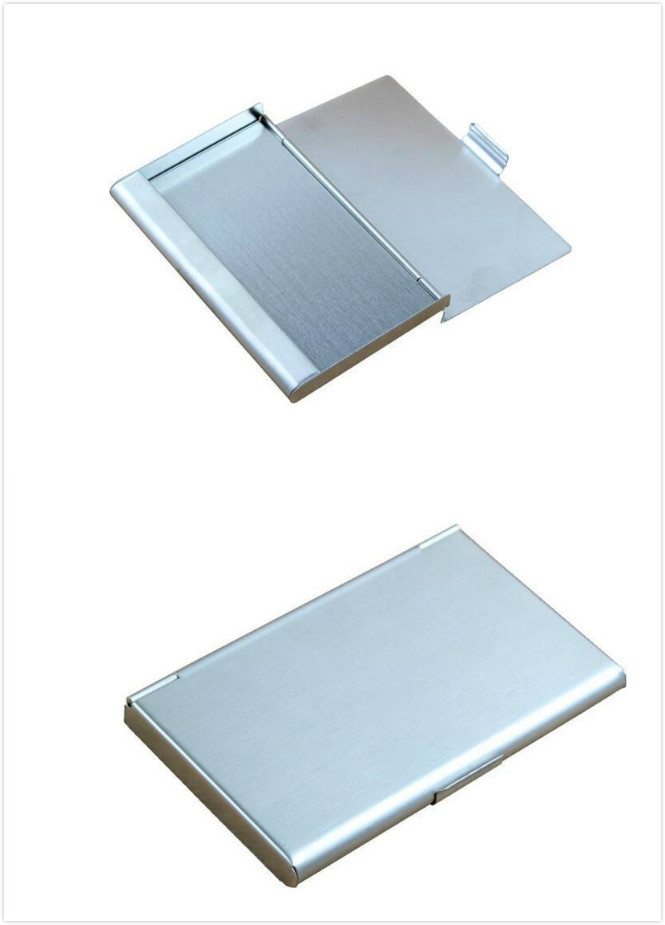 Mini boîte à cartes Business, étui pratique, étanche, en alliage d'aluminium étui pour cartes de crédit, 1 pièce, nouveauté