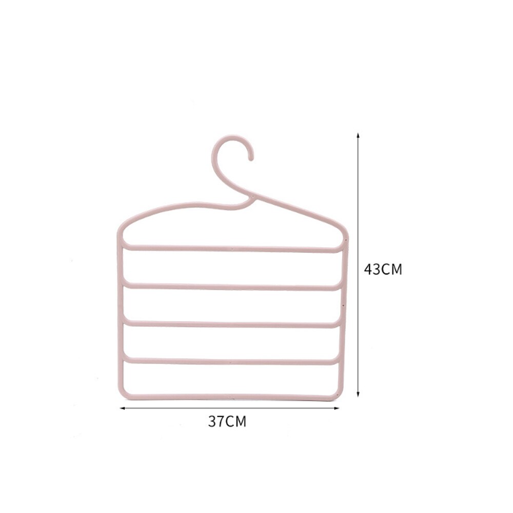 5 couches multifonctionnel pantalons cintres supports pantalon cintre espace économiseur étagère de rangement vêtements cintre armoire placard organisateur