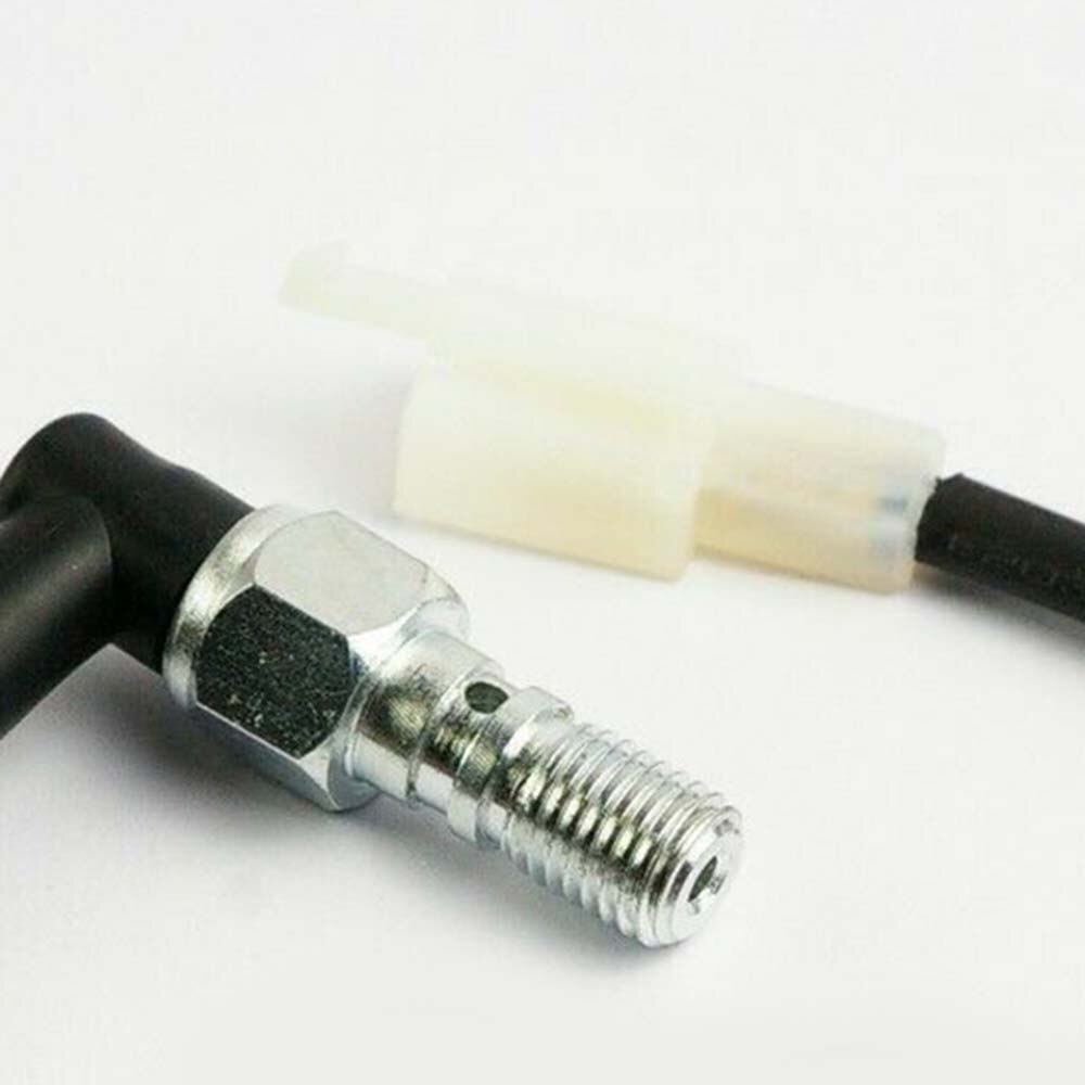 1Pc Motorcycle Brake Light Pressure Switch M10 x 1.25mm Replacement Switch For Front/Rear Brake Line For Honda