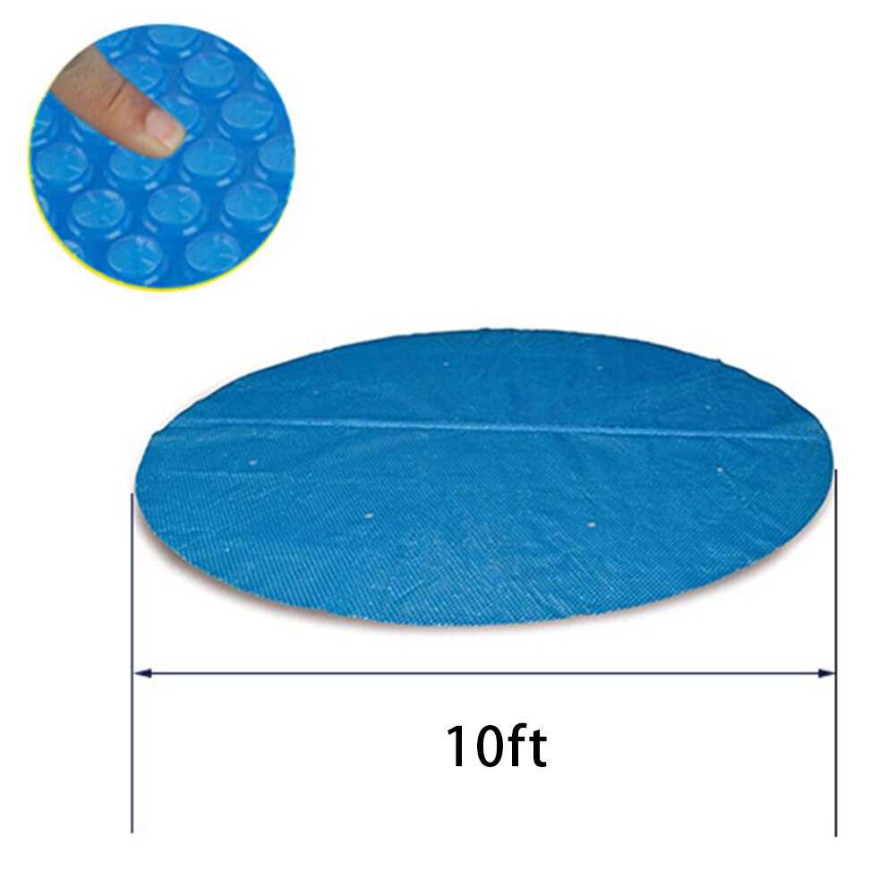 Round Pool Cover Solar Protector for Home Above Ground Protection Swimming Pool Summer N66