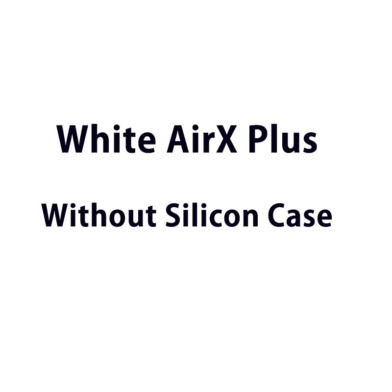 TOP 1562A Chip AirX Plus ANC TWS Wireless Bluetooth Earphones Active Noise Cancelling Earbuds 12D Super Bass HD MIC 6-8H Battery: White