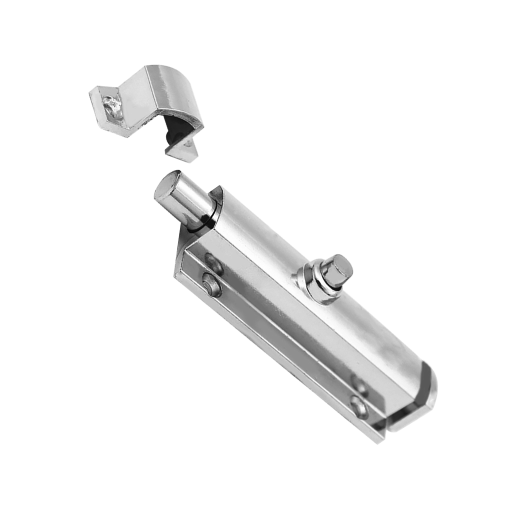 1pc Furniture Door Bolts Latch Locks Alloy Sliding Door Chain Latch Security Hardware Automatic Gate Cabinet Bolt Lock For Gate