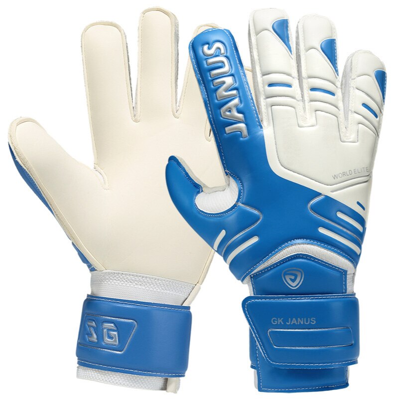 Football goalkeeper gloves goalkeeper adult children elementary school student finger guard equipment non-slip trai