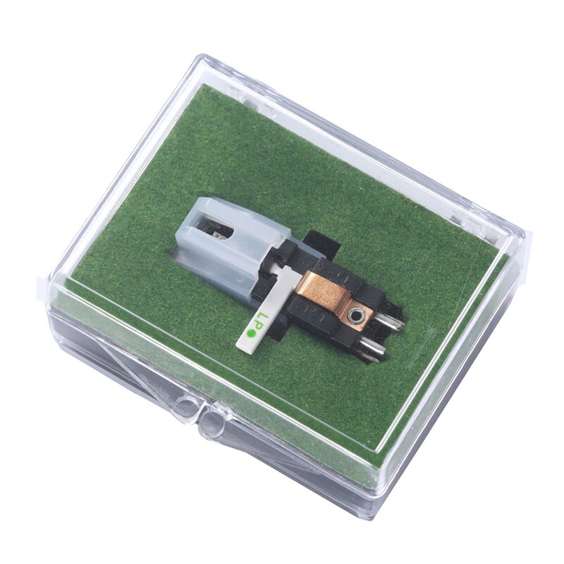 Dual Naald Stereo Stylus Draaitafel Cartridge Duurzaam Draagbare Dubbele Pins Pickup Accessoires