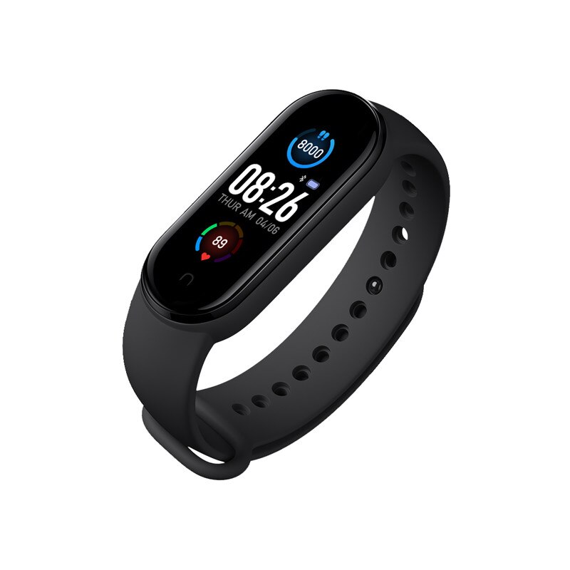 M5 Smart Bracelet Watch Bluetooth Sport Fitness Tracker Heart Rate Monitor Waterproof Women Men Smart Band Wristband Wristwatch