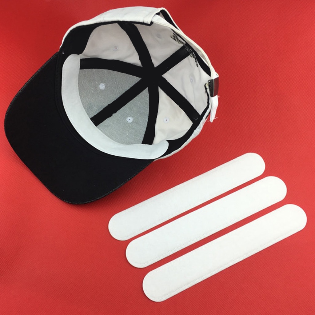 20 stk. cap svedbånd strimler - hat størrelse størrelse tape reducering liner protector tilbehør til mænd og kvinder hatte