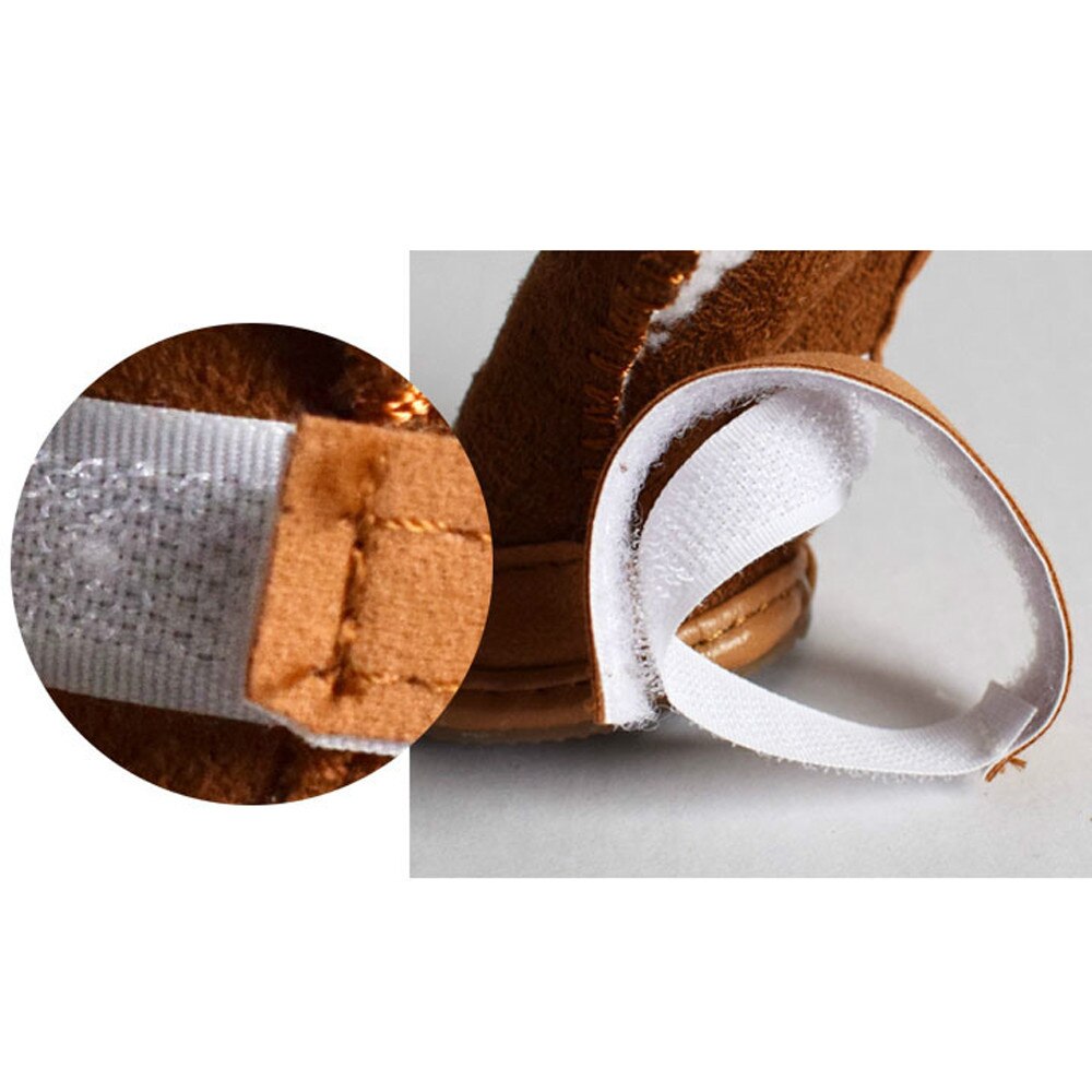 25 # Winter Warm Schoenen Voor Honden Leuke Pet Winddicht Laarzen Sneeuw Wandelschoenen Katoen Blend Puppy Sneakers Chihuahua Hond Schoenen winter