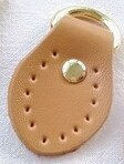 Petite taille 4.5*2.5cm cuir sac boucles avec D anneau bricolage sac à la main bagages accessoires 10 pièces/lot: camel / bronze Dring