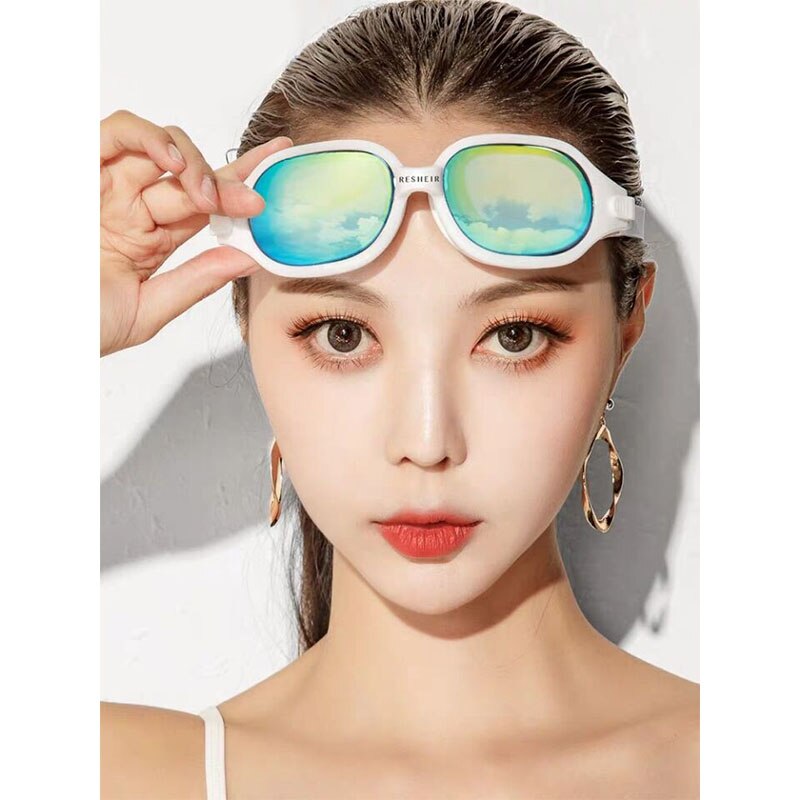 Gafas de natación para adultos y hombres, máscara de buceo, antiniebla, protección UV, resistente al agua, bajo el agua