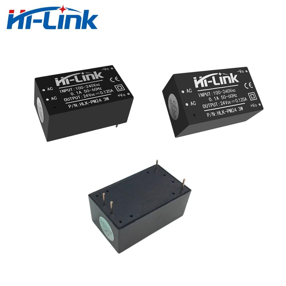 Free ship 10pcs*HLK-PM24 Hi-Link 24v dc power supply 3W power supply switching AC-DC