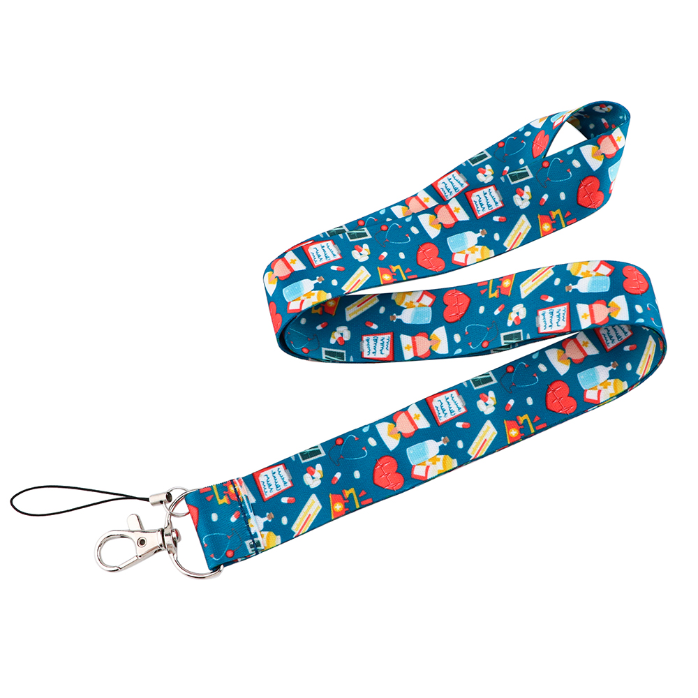 CB910 Menselijke Organen Lanyard Voor Key Camera Whistle Cool Id Badge Houder Mobiele Telefoon Neck Strap Opknoping Touw Arts Verpleegkundige: 7