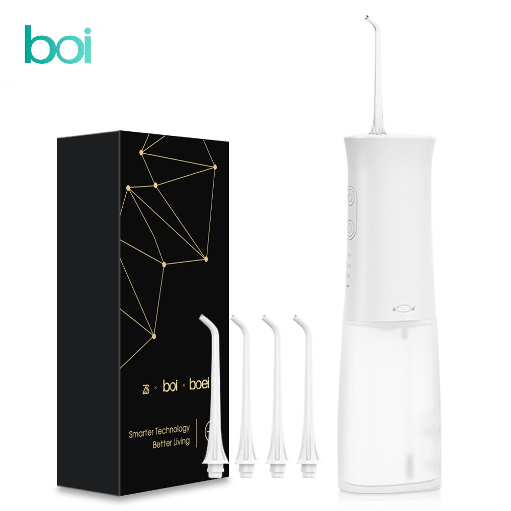 Boi Wasser Waschen Zahnseide 3 Modi 170ml Panzer Puls Flosser Reise Tragbare Zahn Sauber Gerät Zähne Bleichen Oral Irrigator