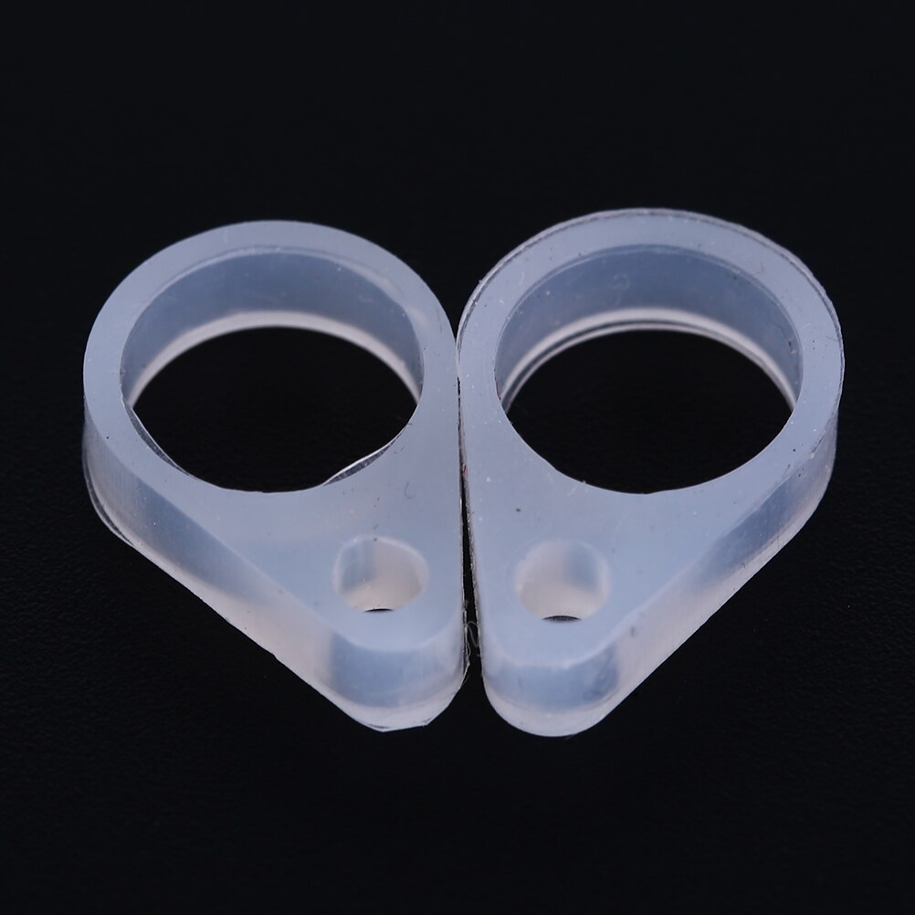 1 par silikone sløjfer bte høreapparat klip udskiftning tilbehør sløjfeholder: Default Title