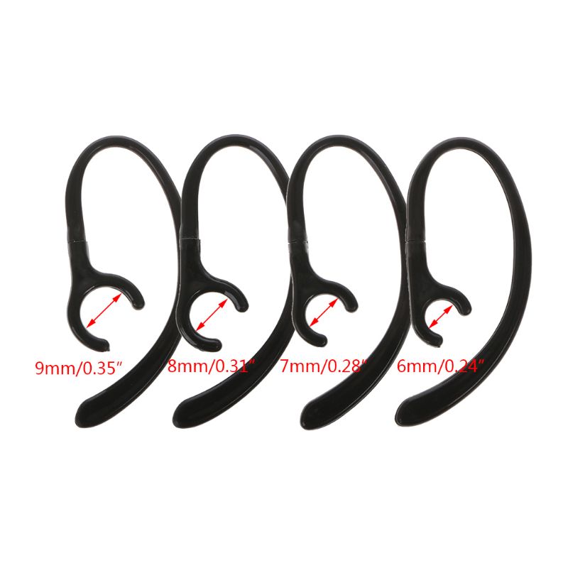 1 Paar Anti-Verloren Zachte Bluetooth Oortelefoon Oorhaak Clip Hoofdtelefoon Stand Sport Headset Oorhaak Klem Houder Oorhaakje Wings 634A