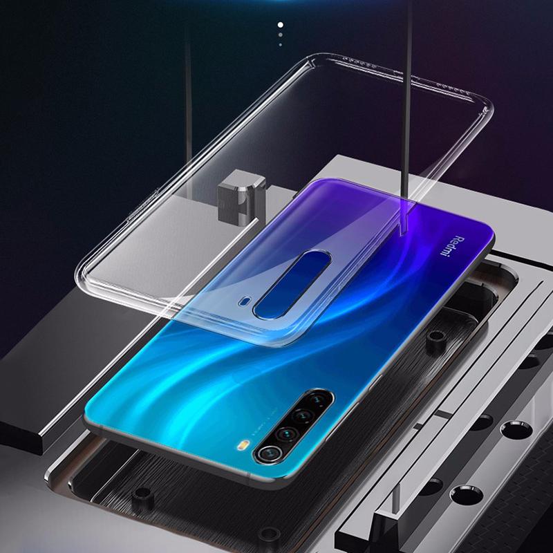 Transaprent Ultra Thin Soft TPU Case For Xiaomi Redmi Note 8 pro 8T Clear Silicone Cover for Xiaomi Redmi Note 8 Pro Note8 8 8A