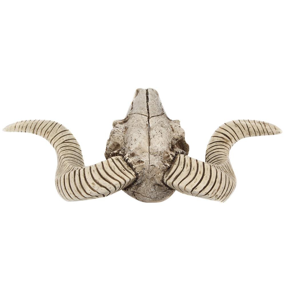 Ged horn kranium væg hængende dyr hoved skulptur stue hængende ornamenter retro harpiks håndværk