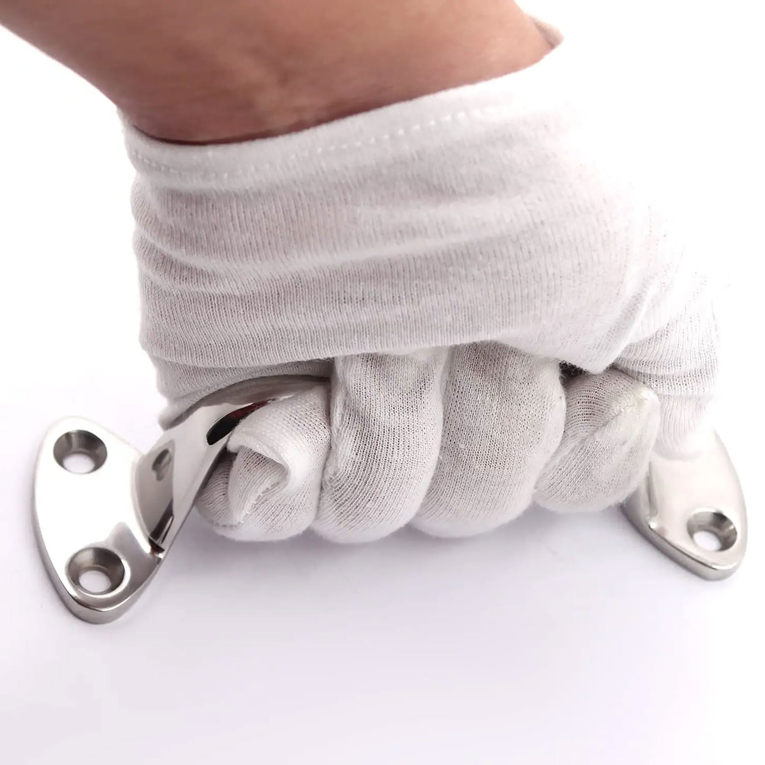 6"(150MM) Solid 316 Stainless Steel Marine Boat Door Grab Handle Bar Marine Heavy Duty Mud Boat Grab Rail Handrail Drawer