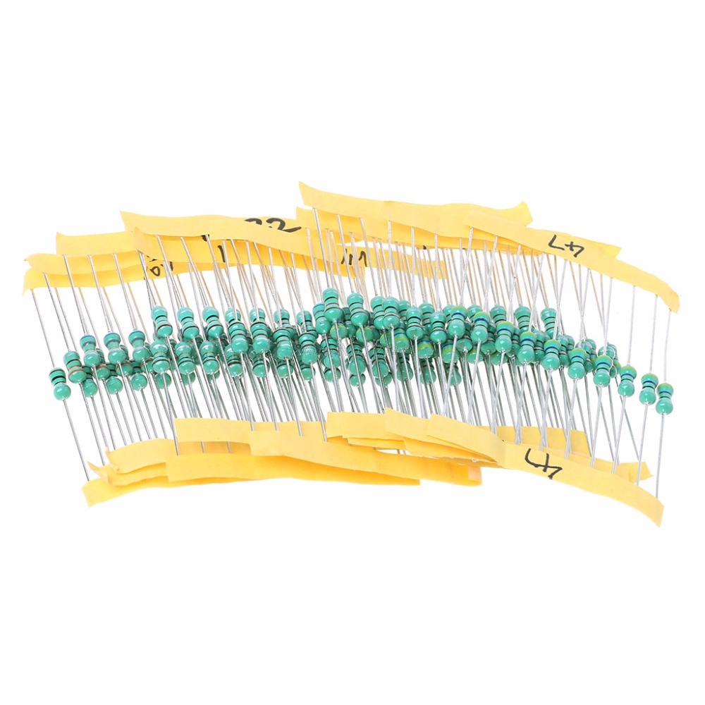 120Pcs 1/2W 0410 12 Werte 1UH-1MH Sortiment Assorted Farbe Rad Induktivitäten Set