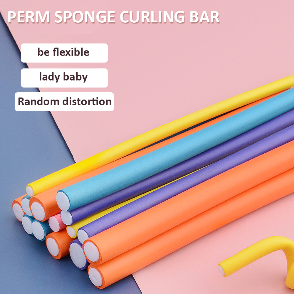 Bigoudis flexibles pour cheveux, 10 pièces, en mousse souple, outil de coiffure