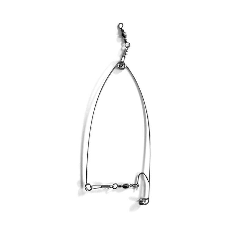 1pc Automatic Fishing Device Smart Steel Trigger Hook Spring Fishing Lure Bite Trigger Thehookcatch Fish Automatically: Default Title