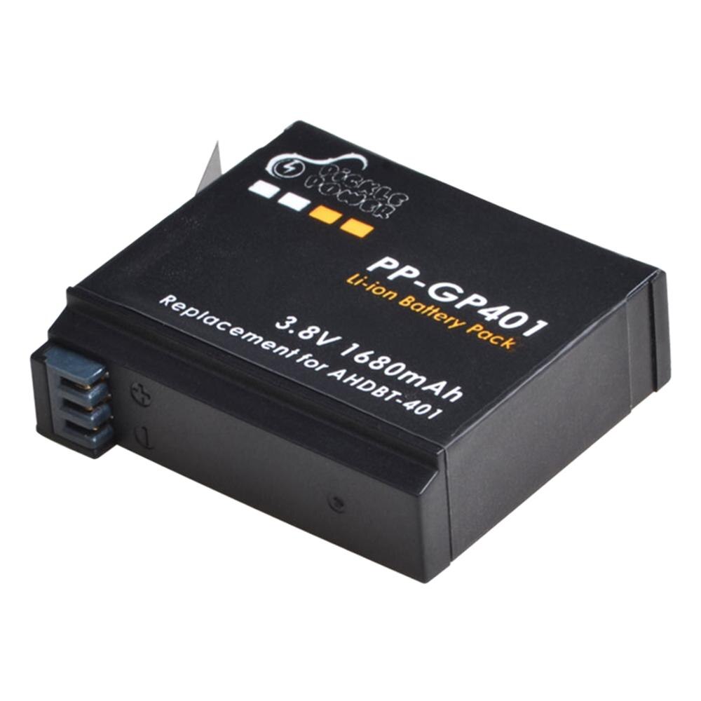 Batería y cargador para Go pro Hero 4 hero4, accesorios para Cámara de Acción GoPro HERO4 AHDBT-401: 1 battery