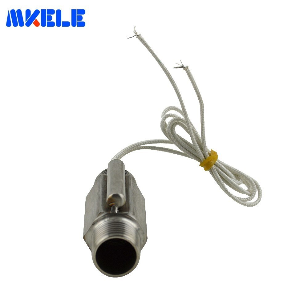 MK-PFS8 Water Flow Sensor Switch Stainless Steel Outstanding Mini Mechanical Magnetic Control Liquid Piston Water Flow Switch