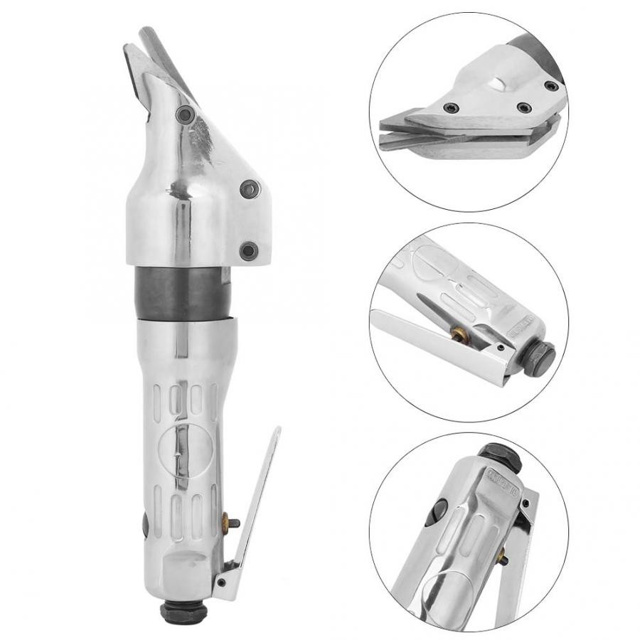 Air Shear Pneumatic Metal Cutting Shear 1/4" Air compact Air Shear Pneumatic Metal Air Inlet 2200rpm