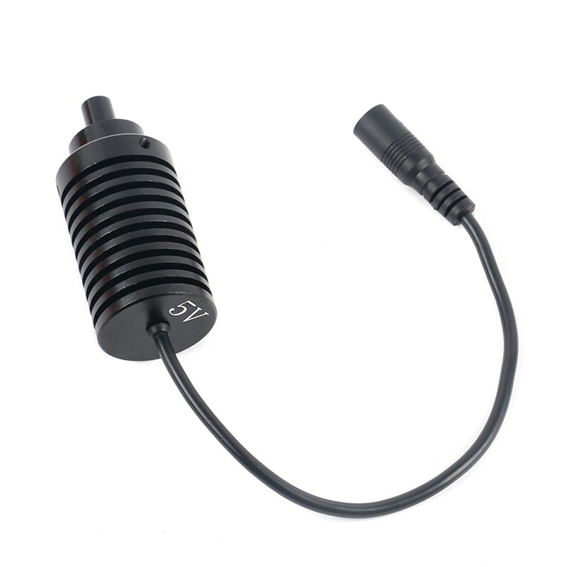 8mm 3W Coaxial Point LED Spot Light Lamp Adjustable Brightness Illuminator + 100V-240V Adapter for Camera Microscope Magnifierr