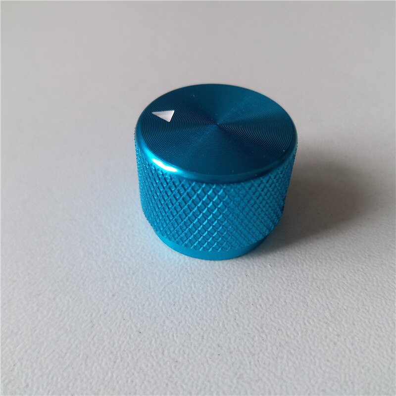 5 sztuk aluminiowa gałka radełkowana pokrętło potencjometru 20*15.5*6mm czapka potencjometr pokrętło głośności kapturek przełącznika dla wzmacniacz cześć-FI