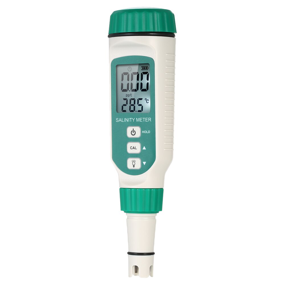 Clever Sensor Salzgehalt Meter ATC Salinometer Halometer Salz Messgerät Salzig Sohle, einzig, alleinig Meter für Salz Wasser Schwimmbad Lebensmittel Salz Aquarium Tester
