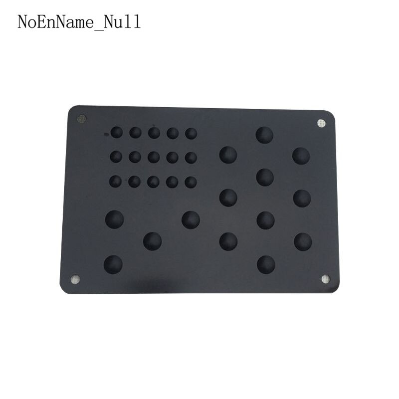 1pc Universal Aluminum Car Floor Mat Patch Non-slip Heel Plate Footrest Carpet Pedal Pad Car Mat Anti-skid: G