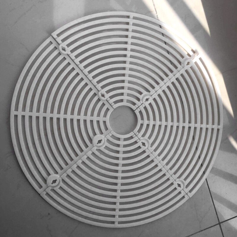 1Pack Bloem Bescherming Accessoires Tuin Plant Pot Bodem Guard Cover Grid Frame Thuis Wit Kan Worden Gesneden