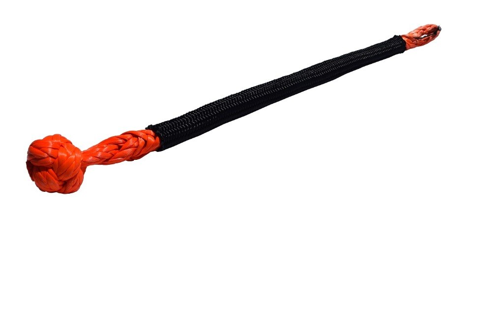 Orange 8mm*110mm Soft Shackles,5/16inch Rope Shackle,Synthetic Rope Shackle,UHMWPE Shackle