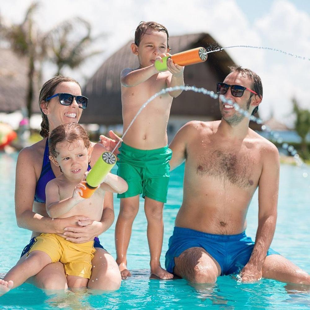 Nuovo Fucili Ad Acqua Piscina Giocattoli per I Bambini Schizzare Pistole Tirare fuori di Acqua super-Strumenti spiaggia festa Gioco Arancione E Verde