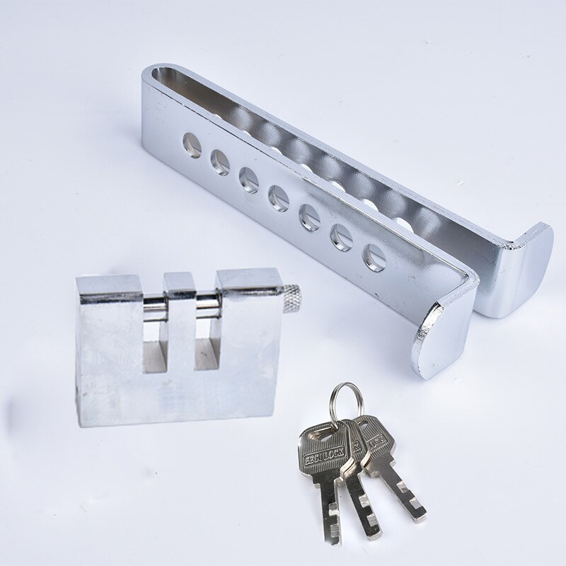 Blocco pedale frizione freno auto universale auto sicurezza in acciaio legato antifurto per auto camion acceleratore acceleratore blocco pedale
