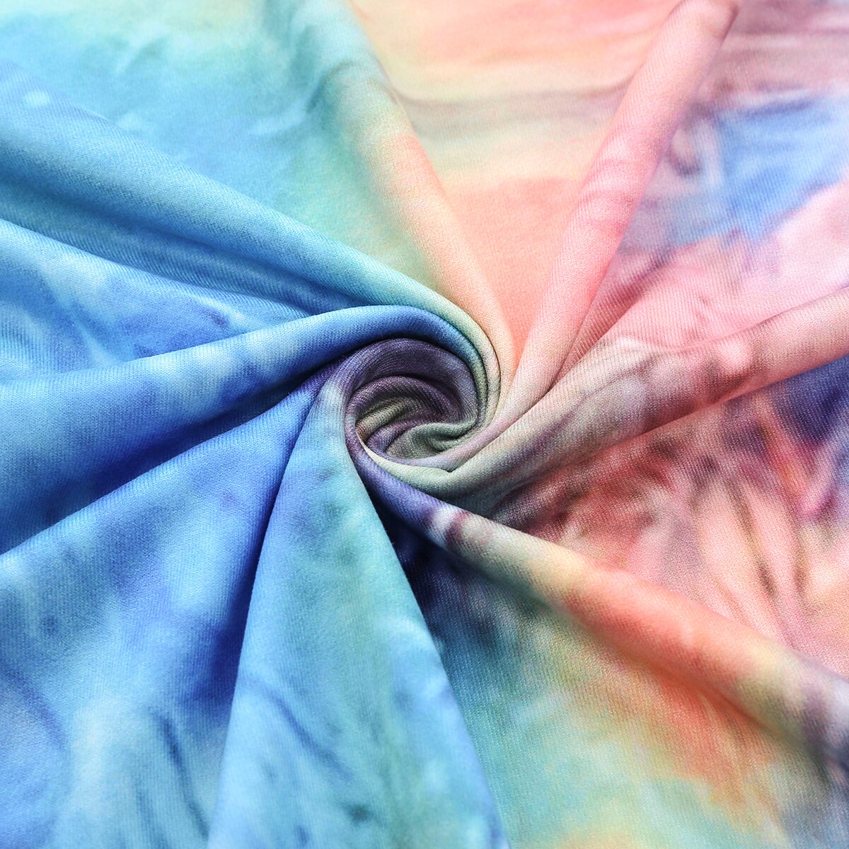 4 kolory kobiety Tie-Dye dwuczęściowy zestaw treningowy kobiet odzież sportowa 2 sztuka ćwiczenia strój dresy (bez maski)