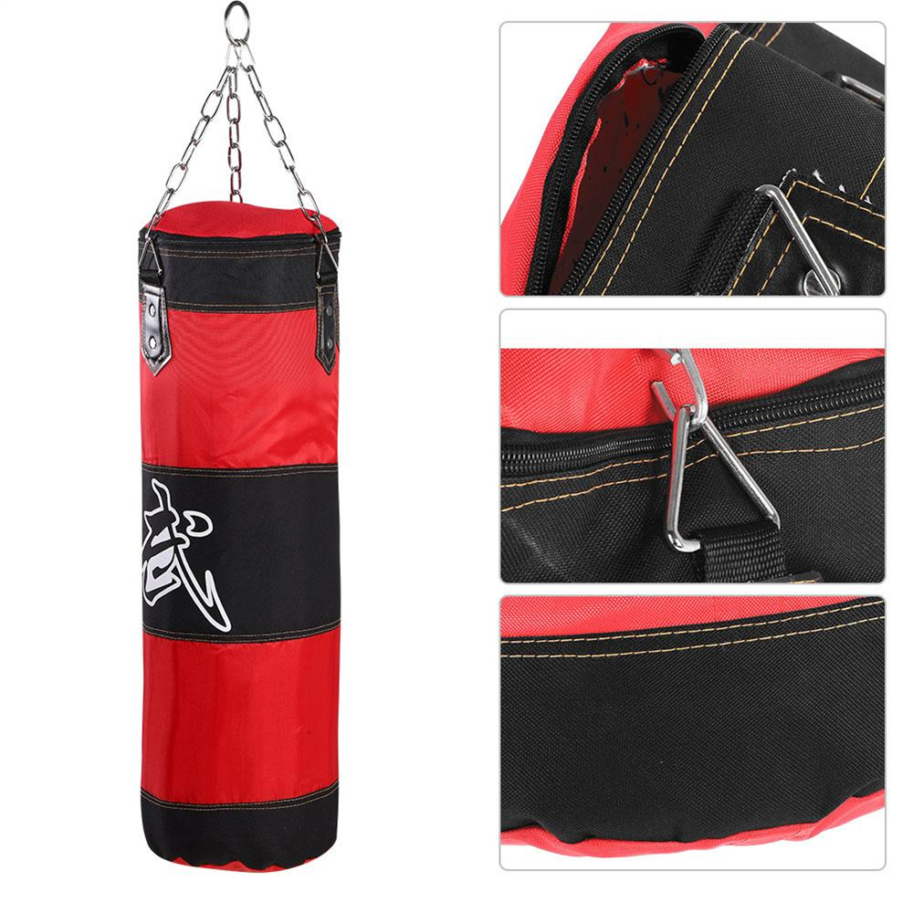 Boxing Heavy Punching Training Bag Fitness Sandbag Exercises Workout Power Bag Boxing Heavy Punching