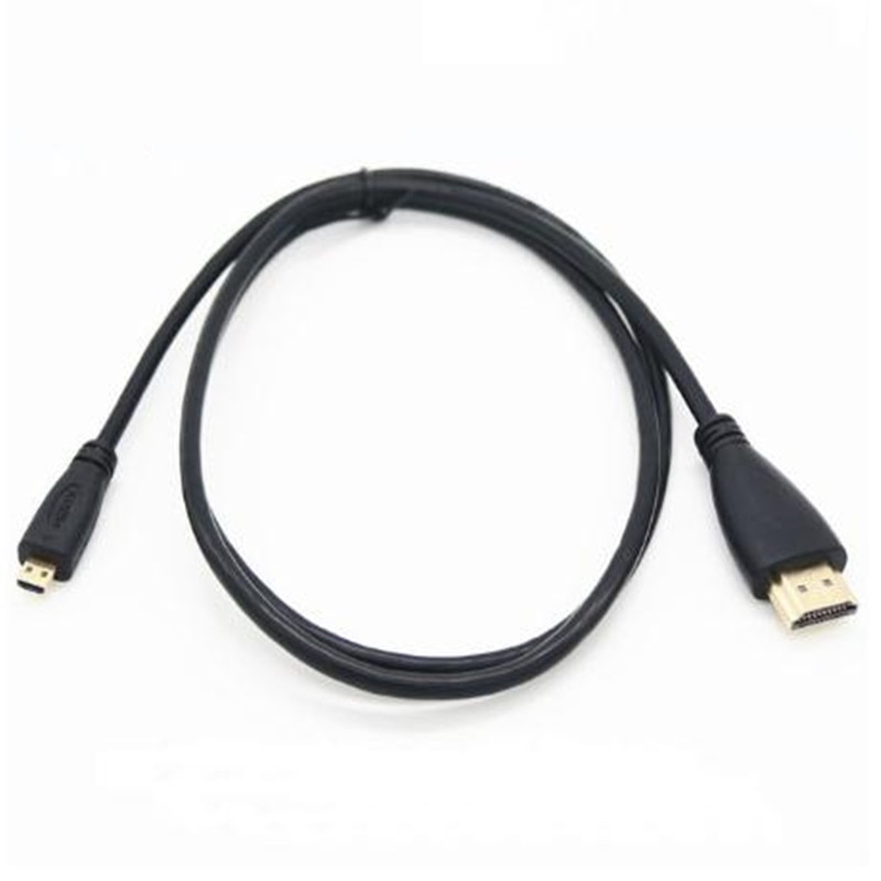Micro hdmi kaapeli ylös ja alas & eft & suorakulmainen 90 asteen micro hdmi - hdmi kaapeli digikameralle ja puhelimille tableteille 50cm