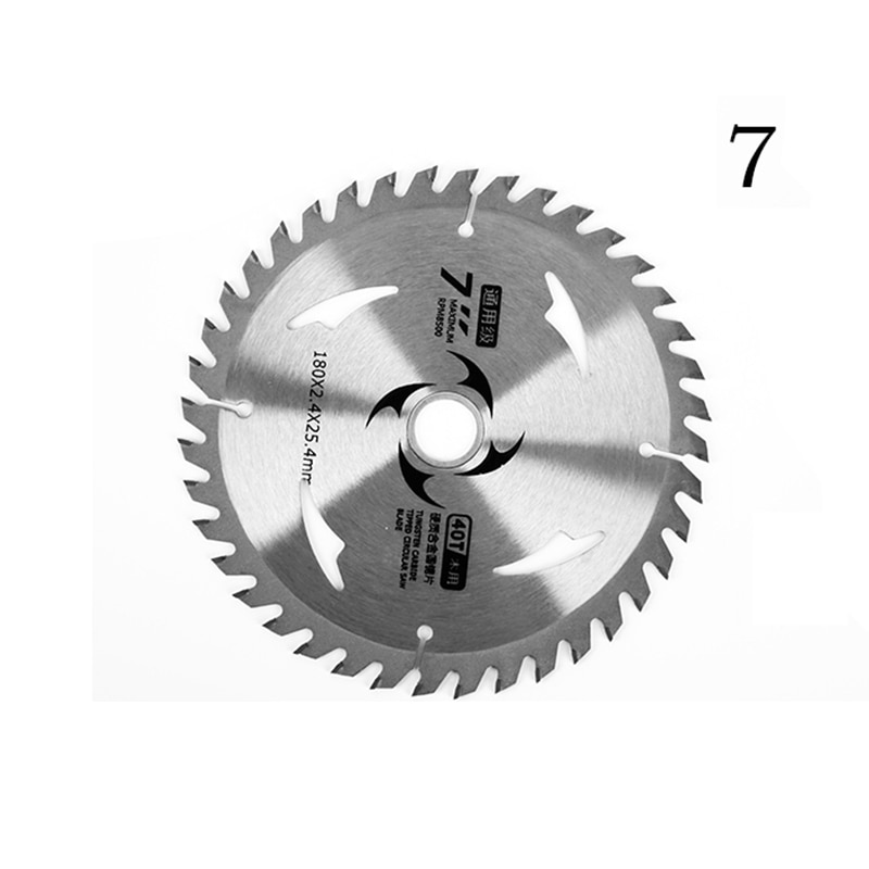Savklinge 4 " /6 " /7 " /8 " /9 " /10 " rundsavklinge hårdmetal skæreblad til træ aluminium jern skæreskive