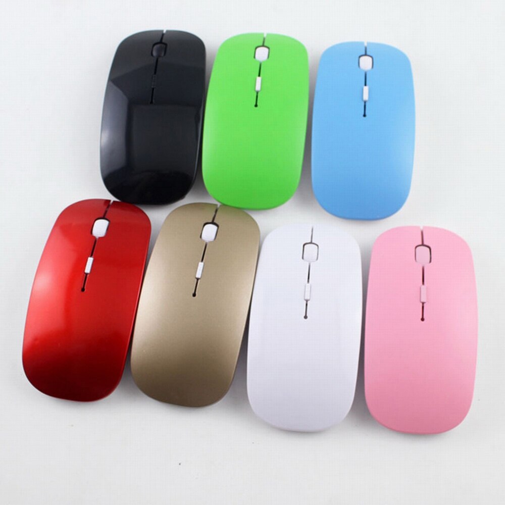 2.4 GHz USB Wireless Cordless Mouse Portable Optical Scroll Mice Office Home Mini Mouse for PC/Laptop/Computer