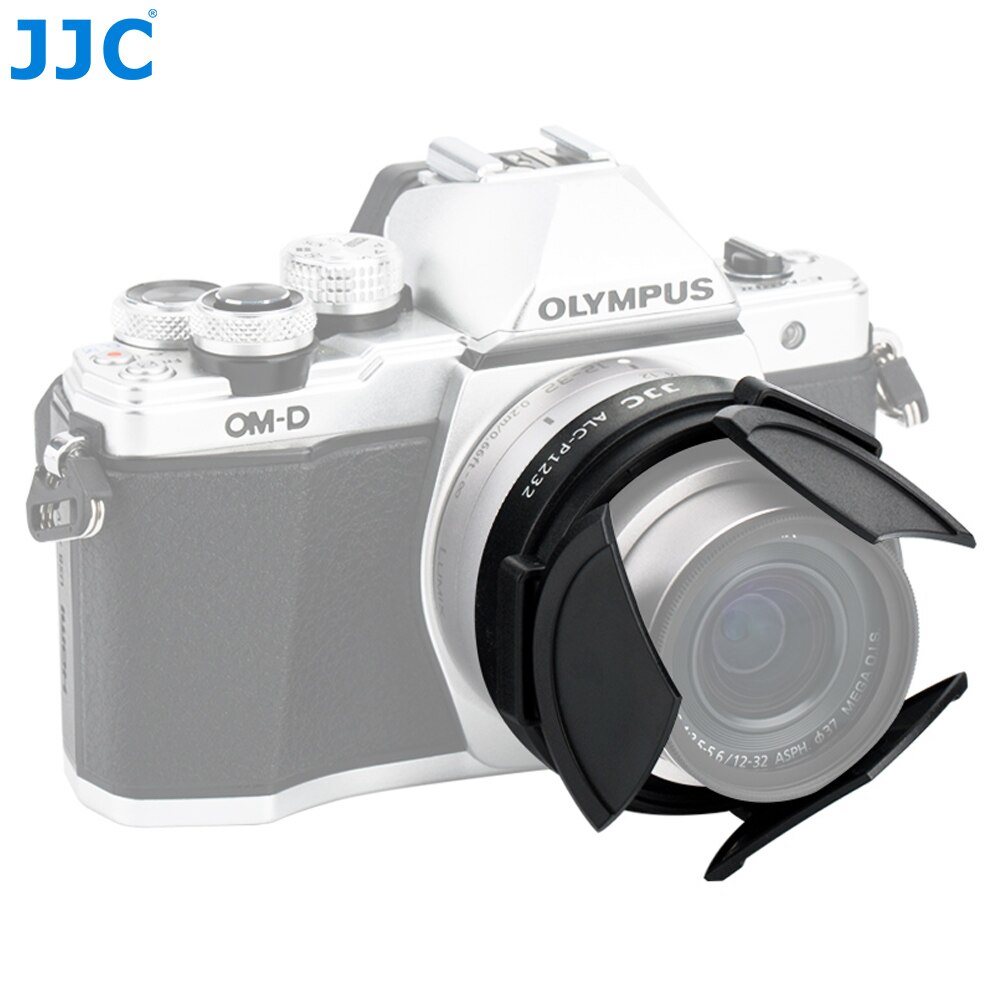 JJC ALC-P1232 automático de cámara tapa de la lente para Panasonic Lumix G Vario HD 12-32mm F3.5-5.6 Mega lentes OIS