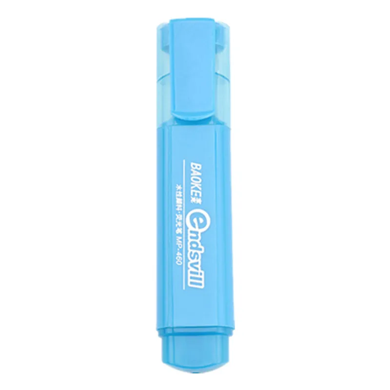 Stylo surligneur structurels ent, marqueurs, surligneurs, marquage, dessin, griffonnage, note, école, papeterie, 1 pièce: Bleu
