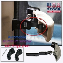 FAROOT 1 Pcs Quarter Billet Window Latch Hinge Pivot for 95-04 Tacoma 00-06 Tundra Rear Window Door Lock Pivot